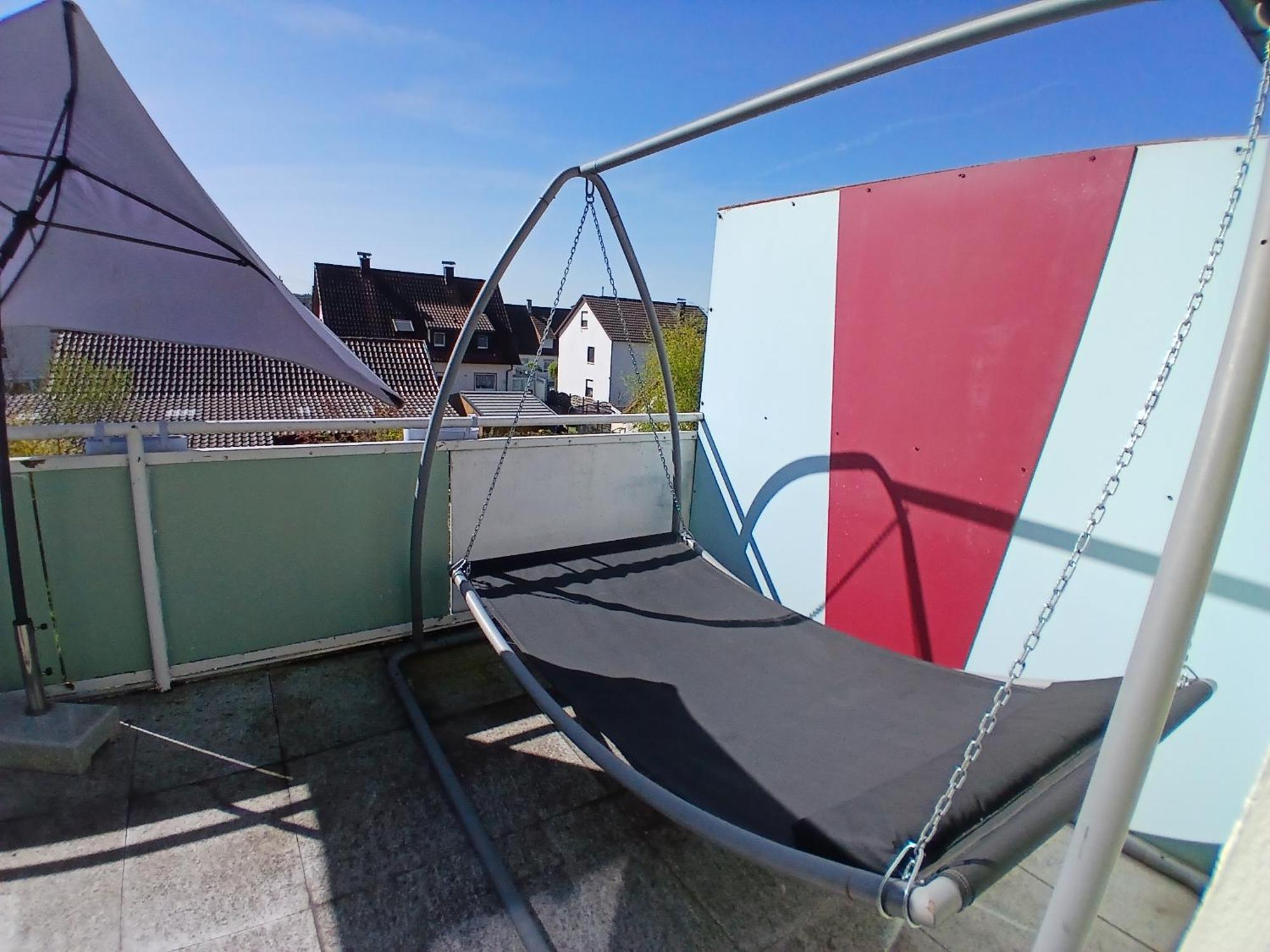Happybnb Apartment Mit Sonniger Terrasse Lochgau Exteriör bild